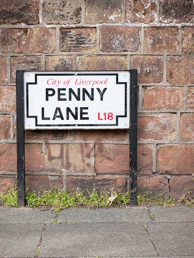Penny Lane in Liverpool © George Clerk/Getty Images